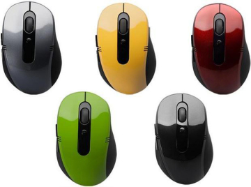 Colourful Mini Wireless Computer Mouse