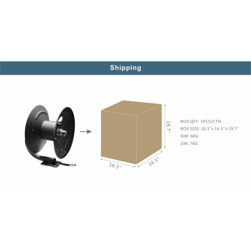 CARRETEL DE MANGUEIRA 3/8 &quot;* 100 &#39;3/8&quot; MNPT * 3/8 &quot;FNPT 4000PSI SEM MANGUEIRA