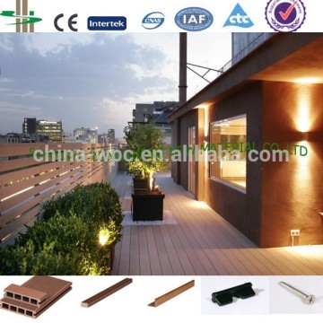 Green and High Teck Outdoor Decking