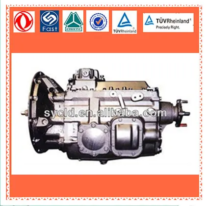 CNHTC Auto Transmission Gearbox Assy DC6J85TZ for 180-210PS Vehicles