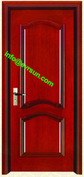 6 panel wooden door
