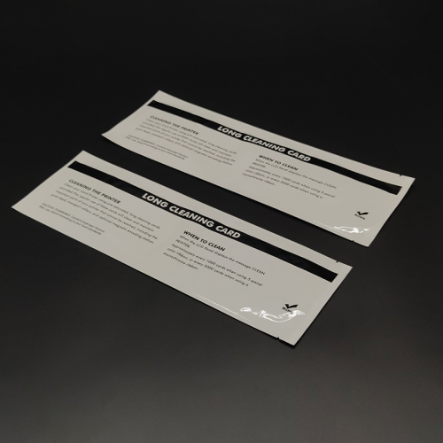 Zebra Disposable Long Cleaning Card