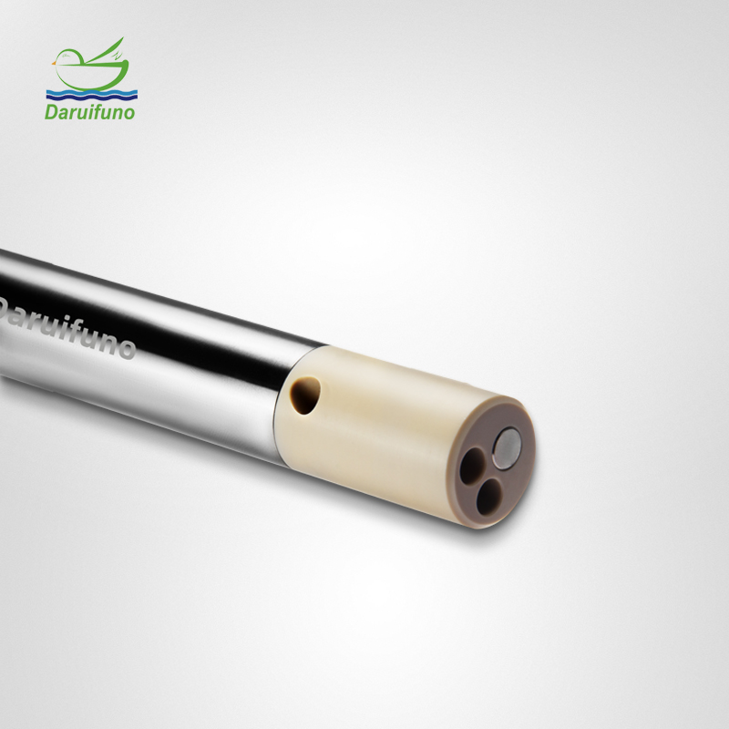 Close-up of a conductivity probe & sensor