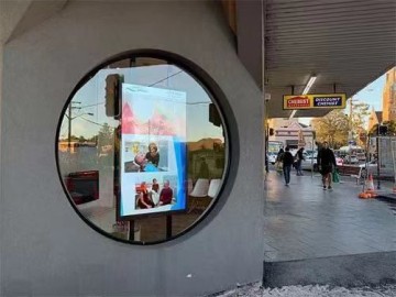 Αδιάβροχη υπαίθρια τηλεόραση διαφήμισης