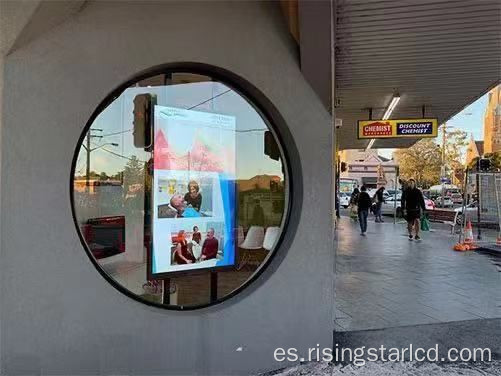 TV de pantalla publicitaria al aire libre impermeable