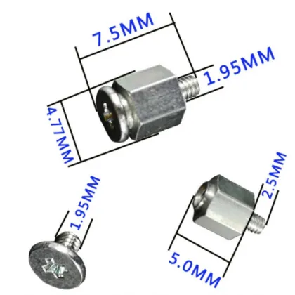 M2 SSD Screw Kit for Laptop and Desktop - ASUS, Gigabyte, and MSI Compatible