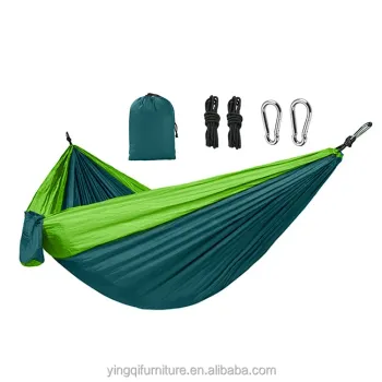 Portable Nylon Camping Hammock for Hiking and Traveling