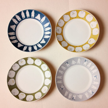 Anhui factory custom design bamboo fiber plate