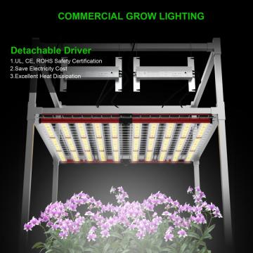 AGLEX 1000W Samsung2835 Deliverización rápida LED Grow Light Spectrum completo 1000 vatios para agricultura vertical interior