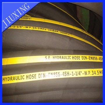 high pressure hydraulic hose for mining industry