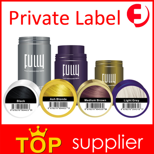 Fully Private Label Hair Fibers Powder Of Hair Loss Treatment