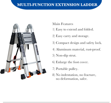 Factory Multi-purpose Aluminum Ladder Household Step Ladder
