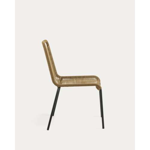 Durable Outdoor Rattan Chair with Lightweight Aluminum Frame