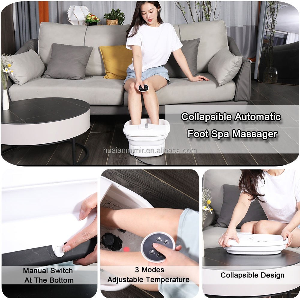 collapsible foot bath machine