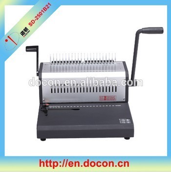 Manual Plastic Comb Binding Machine