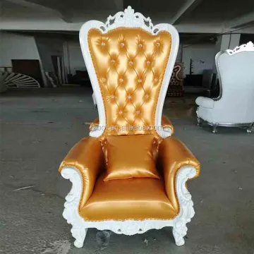 Wholesale Classic Hand Carved Throne Chair - Wedding Gold Royal King Chair