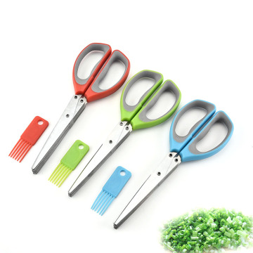 Kitchen stainless steel scissors