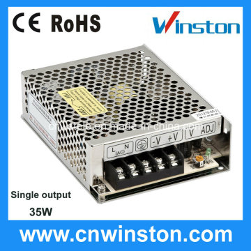 Single Output AC to DC 30W Switching Power Supply with CE and 2 Years Warranty (S-35-24 35W 24V 1.5A AC/DC)