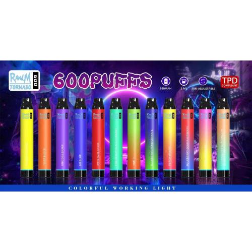 600 puffs randm ubar wegwerp vape