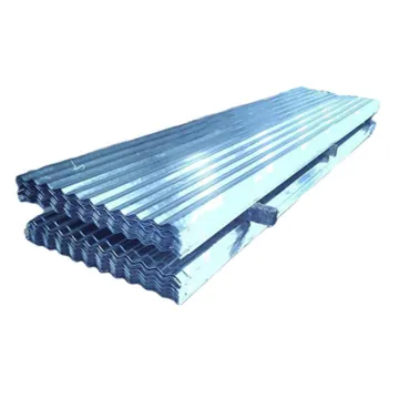 corrugated galvanized steel utility-gauge roofing panel