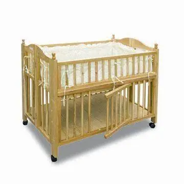 120 x 70 x 95cm Play Yard with Lockers , Made of Pine