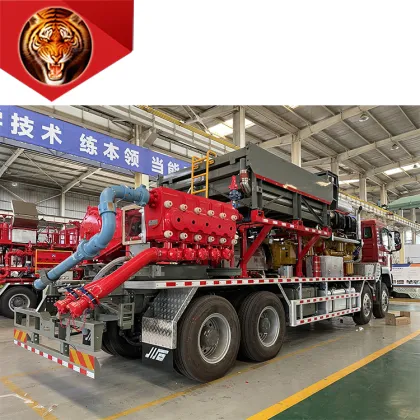 TIGERRIG 2800HP Fracking Pump Truck with SINOTRUK Chassis and TWINDISC Transmission
