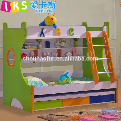 cheap kids bunk bed 8110