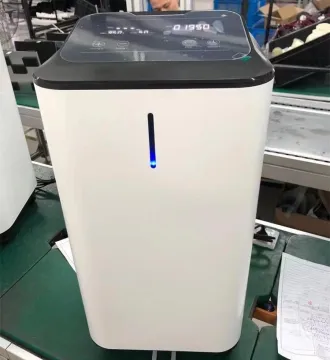 Mobile large LED full touch screen oxygen generator