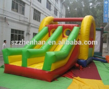 2015 hot sale Wholesale Commercial inflatable bouncer slide