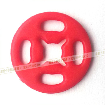 Plastic snap button fastener