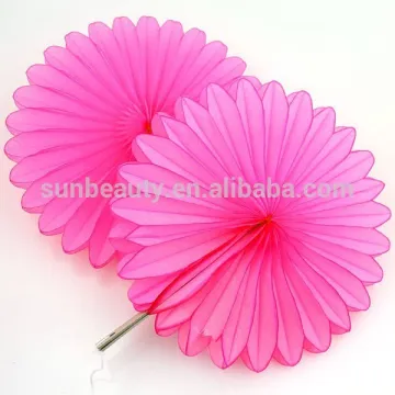 Outdoor Hanging Honeycomb Paper Fan for Wedding Decoration