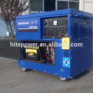 Kolay Çalışma Otomatik Başlat 5kW Sessiz Jeneratör