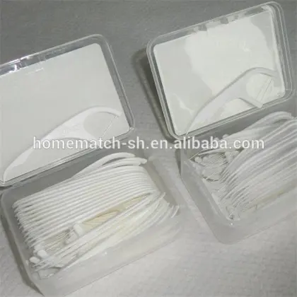 50pc plastic box pack dental floss pick, dental flosser