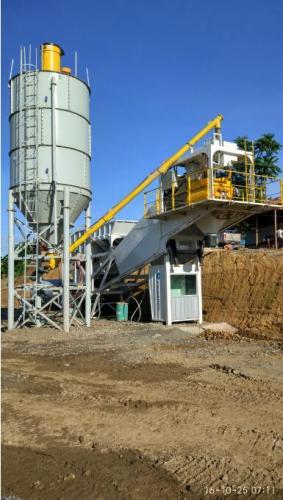 MOBILE CONCRETE BATCHING PLANT GOOD PRICE