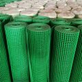 Green Color Pvc rivestito in PVC Messa di filo saldato