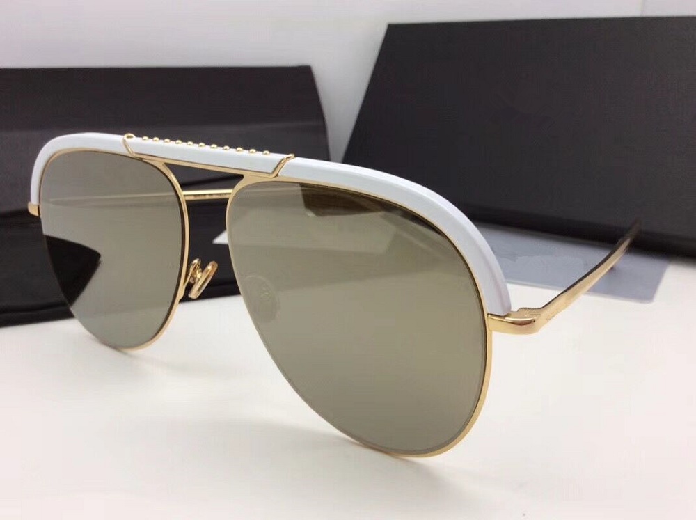 Semi Rimless Sunglasses Vintage