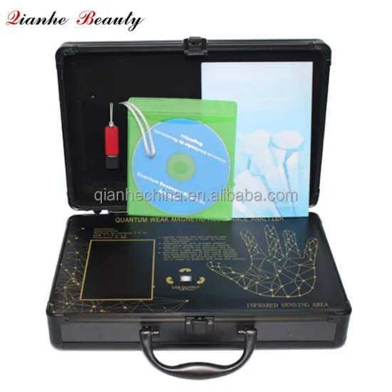High-tech quantum resonance magnetic body health analyzer
