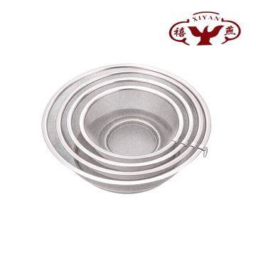 Giỏ chiên bằng thép không gỉ có vành treo rộng