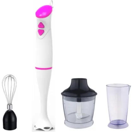 ABS Plastic Mixer Vegetable Chopper Smoothie Stick Blender