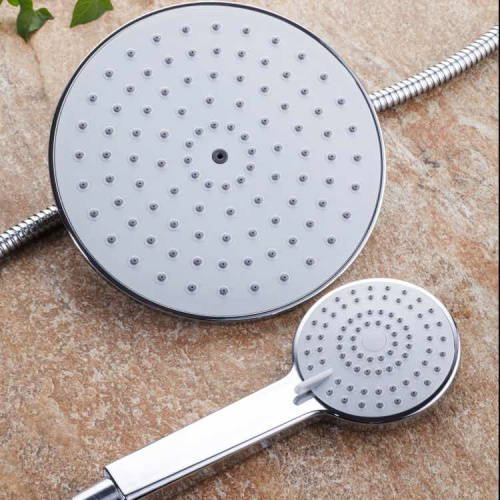 2021 Brushed Gold Bathroom Square Head Shower Faucet Set Rainfall Taps for shower brushed gold