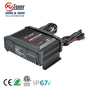 1-Bank 10A Marine Waterproof Boat Battery Charger Maintainer Desulfator