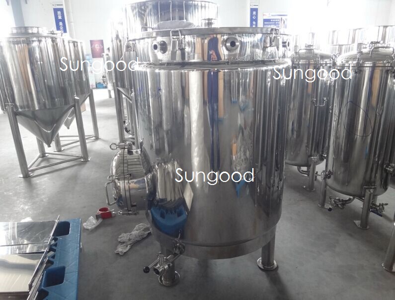 3BBL Isolierter Mash -Tun mit falschem Boden/Sparge Arm