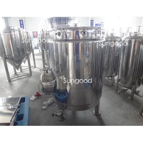 3BBL Isolierter Mash -Tun mit falschem Boden/Sparge Arm