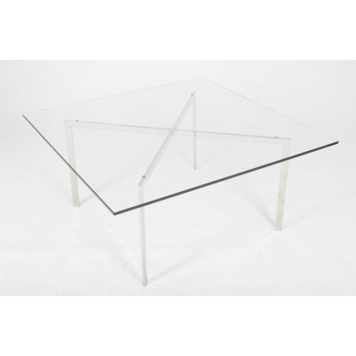 Tempered glass top Barcelona Coffee Table