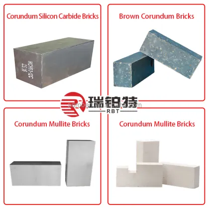 Corundum Bricks: Chrome Corundum Bricks, Zirconium Corundum Bricks