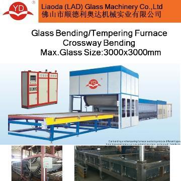 Glass tempering machine-Horizontal glass bending and tempering machine