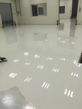 Light grey epoxy anti-static topcoat coating