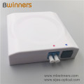 ซ็อกเก็ตใยแก้วนำแสง Abs 2 พอร์ตไฟเบอร์ออปติกไฟเบอร์หน้าจอซ็อกเก็ต