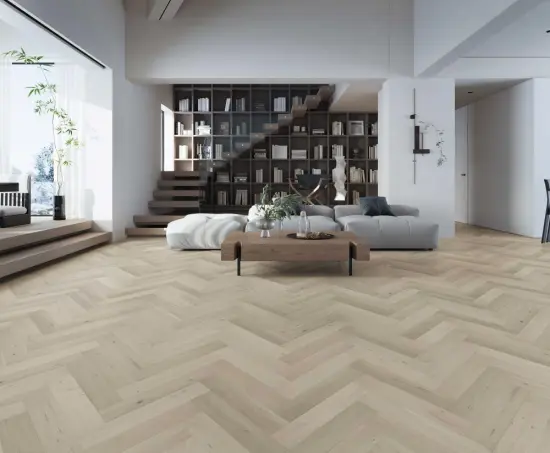 Oak Herringbone Parquet High Quality Engineered Wood Floor