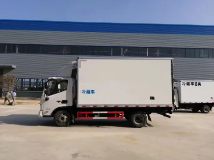 Brand New FOTON 4.2m Refrigerator Van Truck Sale